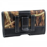 Wholesale Extendable Horizontal Deluxe Camouflage Belt Clip Pouch Curve Large 21 Fits iPhone 13 and more
